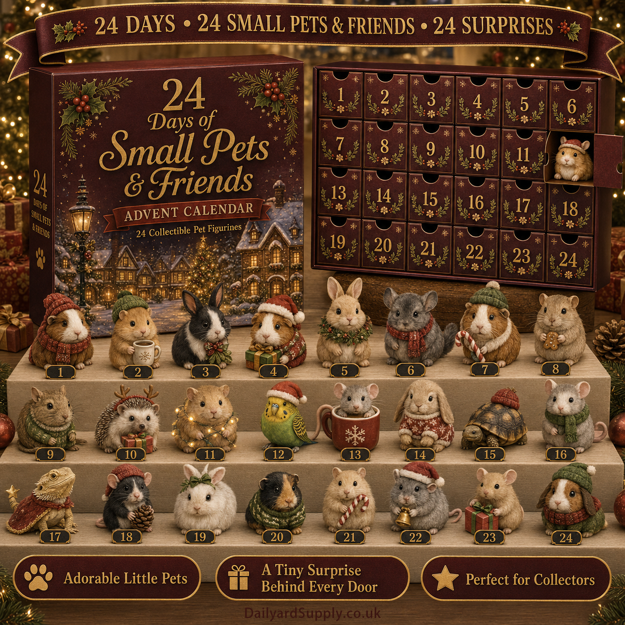 ๐น 24 Days of Small Pets & Friends Advent Calendar