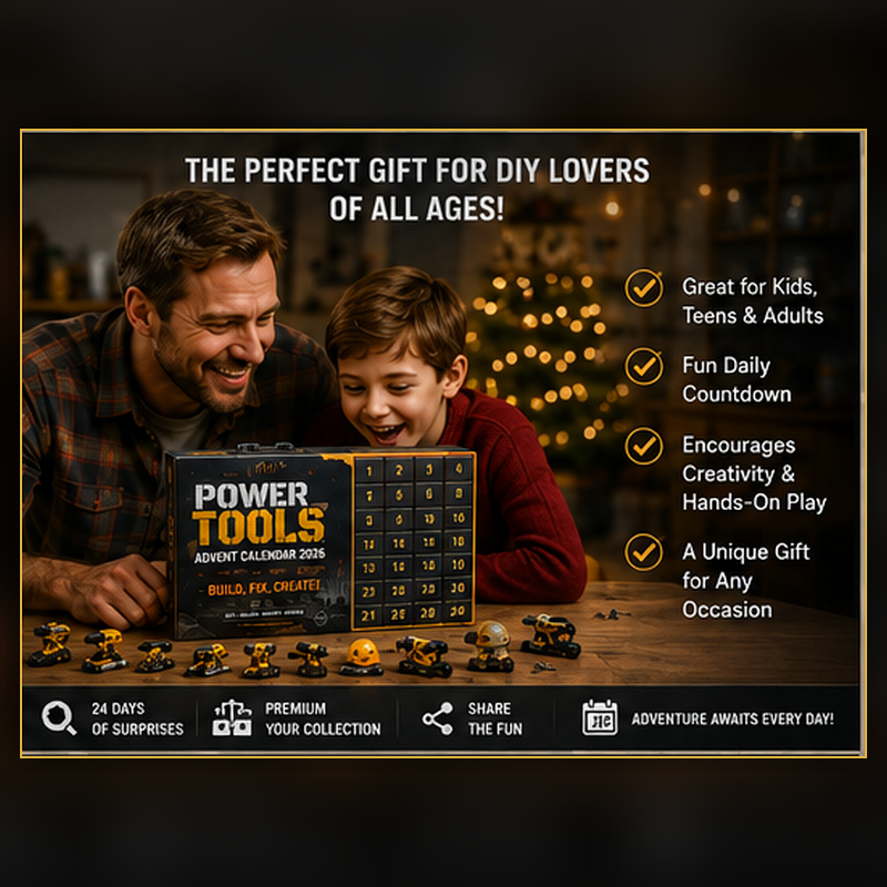 2026 Power Tools Advent Calendar – 24 Days of DIY Surprises