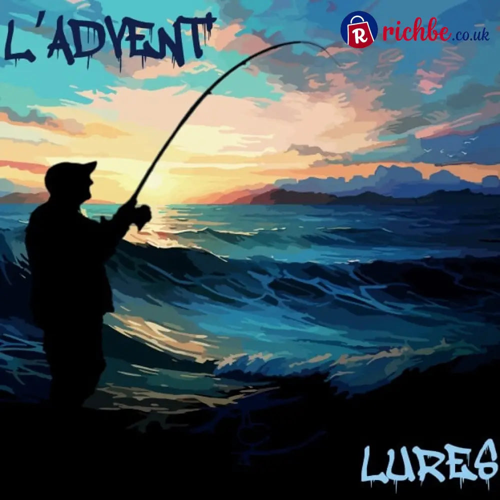 🎣 24 Days of Fishing Surprises – The Ultimate Christmas Gift for Anglers - 🌴 Saltwater Fishing Lure Set - Kids &