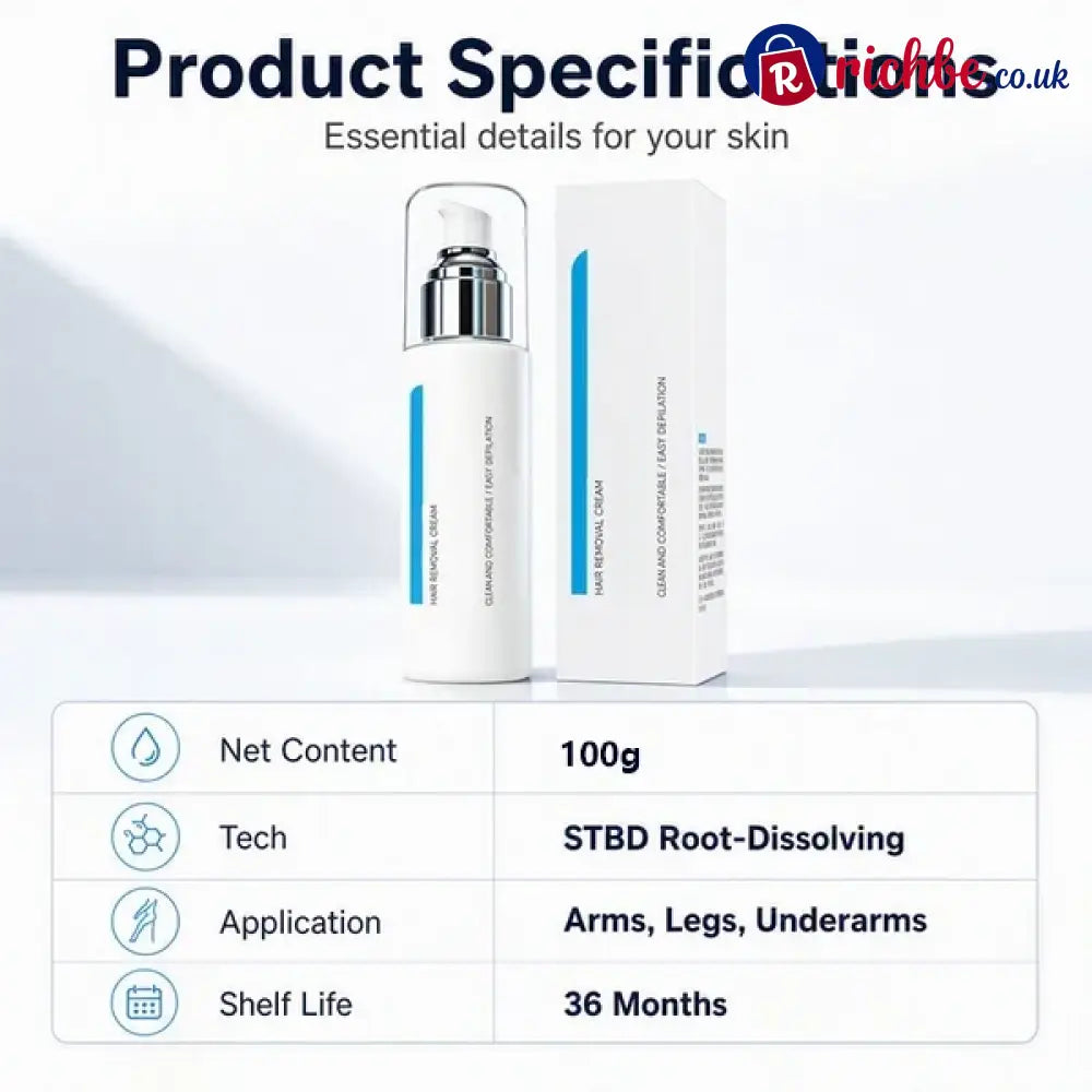 🎉50% Off! ✨Ice-Cooling Hair Removal Cream for Sensitive Skin
