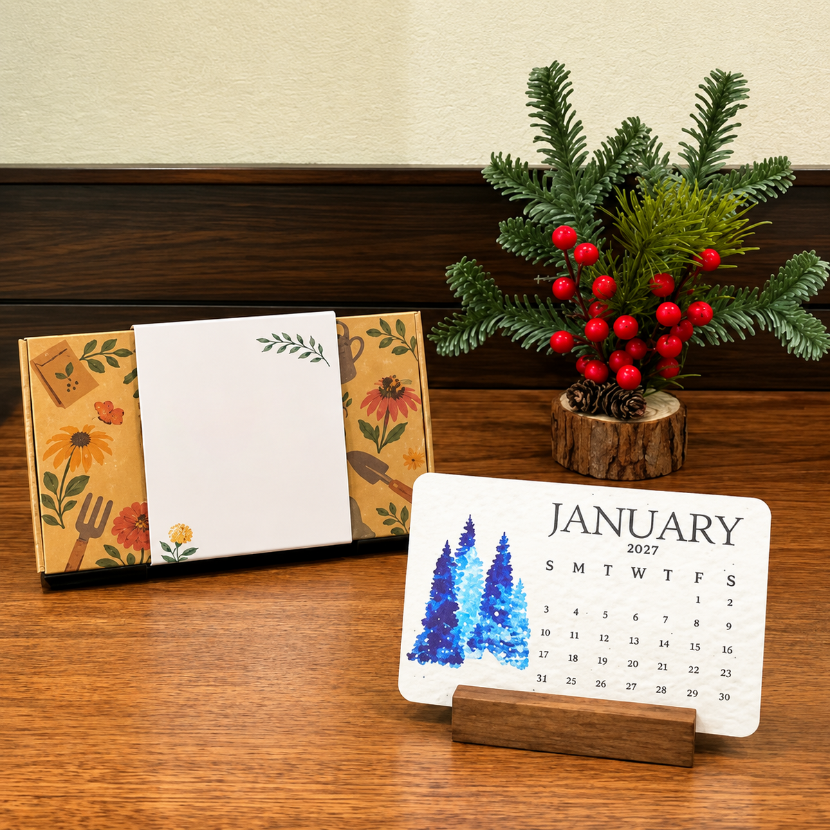 ✨Early Holiday Sale 45% OFF🌱Eco-Friendly Plantable “Timeless” Seed Calendar 2027