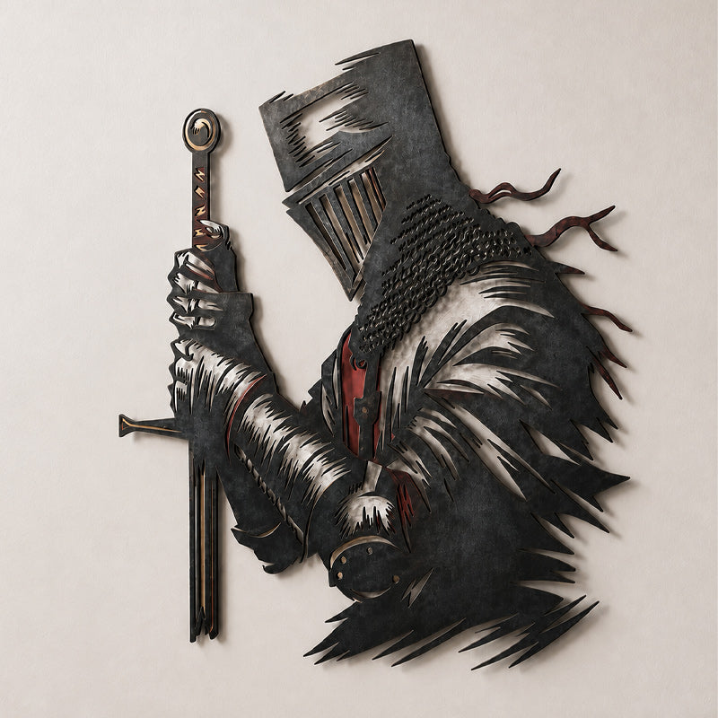 ⚔️⚔️Medieval Knight Wall Decor – The Guardian Knight