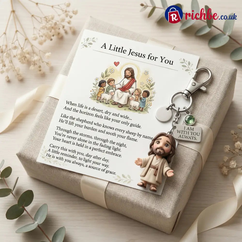’A Little Jesus for You’ - Comforting Pocket Reminder Keychain🌟🙏