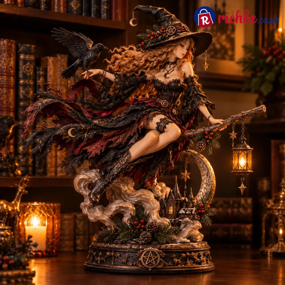 🧙♀️✨ A Little Witchy Magic for Your Bookshelf – Enchanted Witch Figurines 🔮🌙 - Let * Magic * Carry You Away