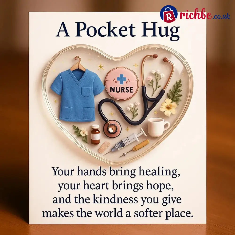 A Nurse’s Pocket Hug: Carry the Thanks They Deserve - C