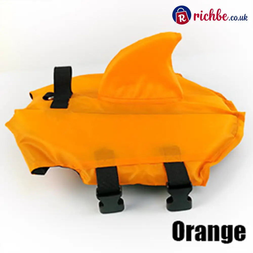 🐕🦺 Adjustable Shark-Shaped Dog Life Vest – Your Pup Will Look Fin-Tastic! | Safety Float + Cute Design - Hot sale
