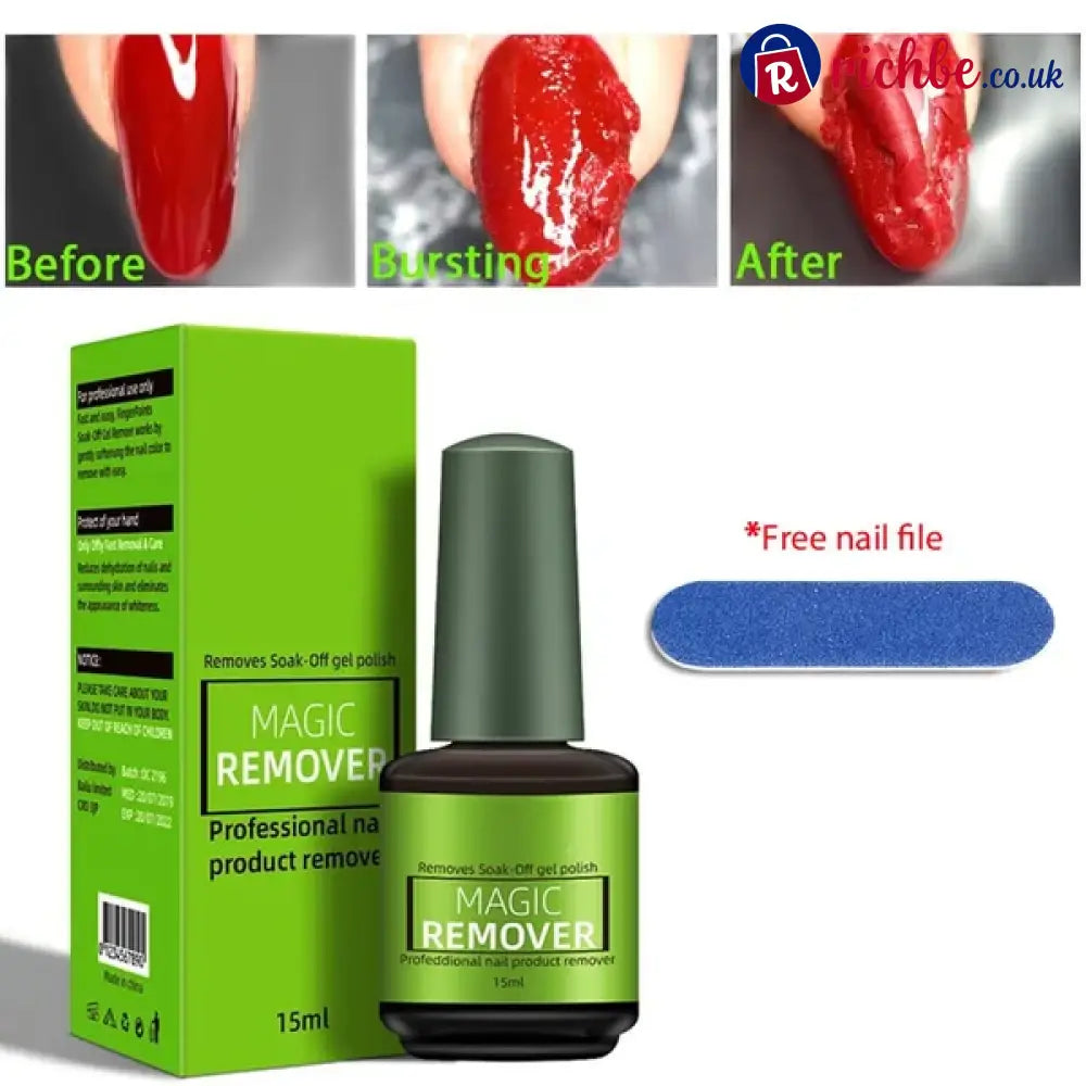 🌿 Buy 1 Get 1 FREE! 🛡️💅Upgraded Magic Nail Polish Remover - Bestseller