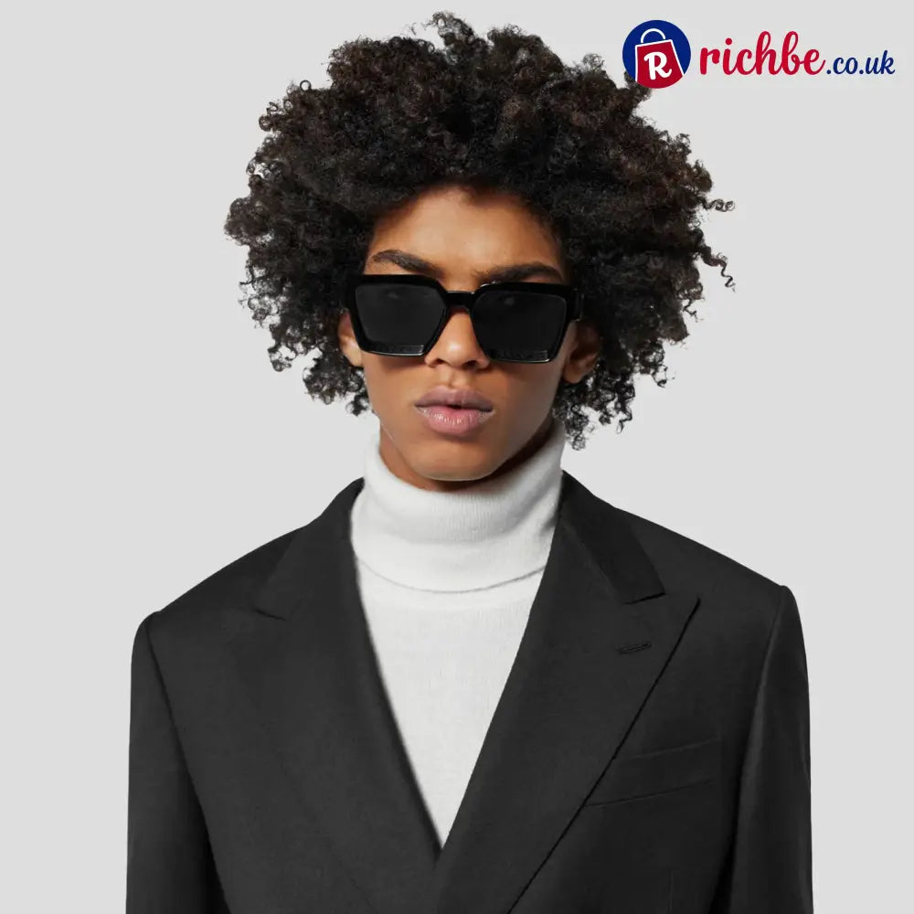 Carbon Fiber Square Sunglasses