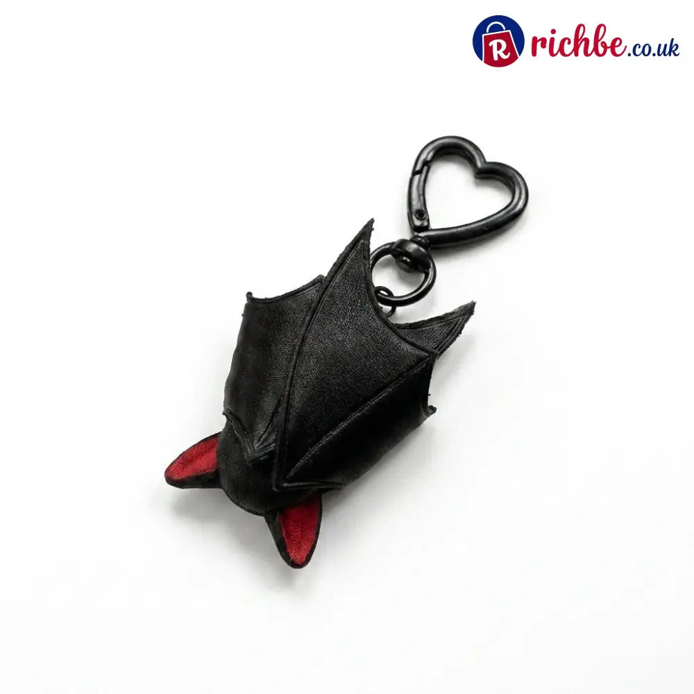 🦇 Cute Black Bat Baby Keychain