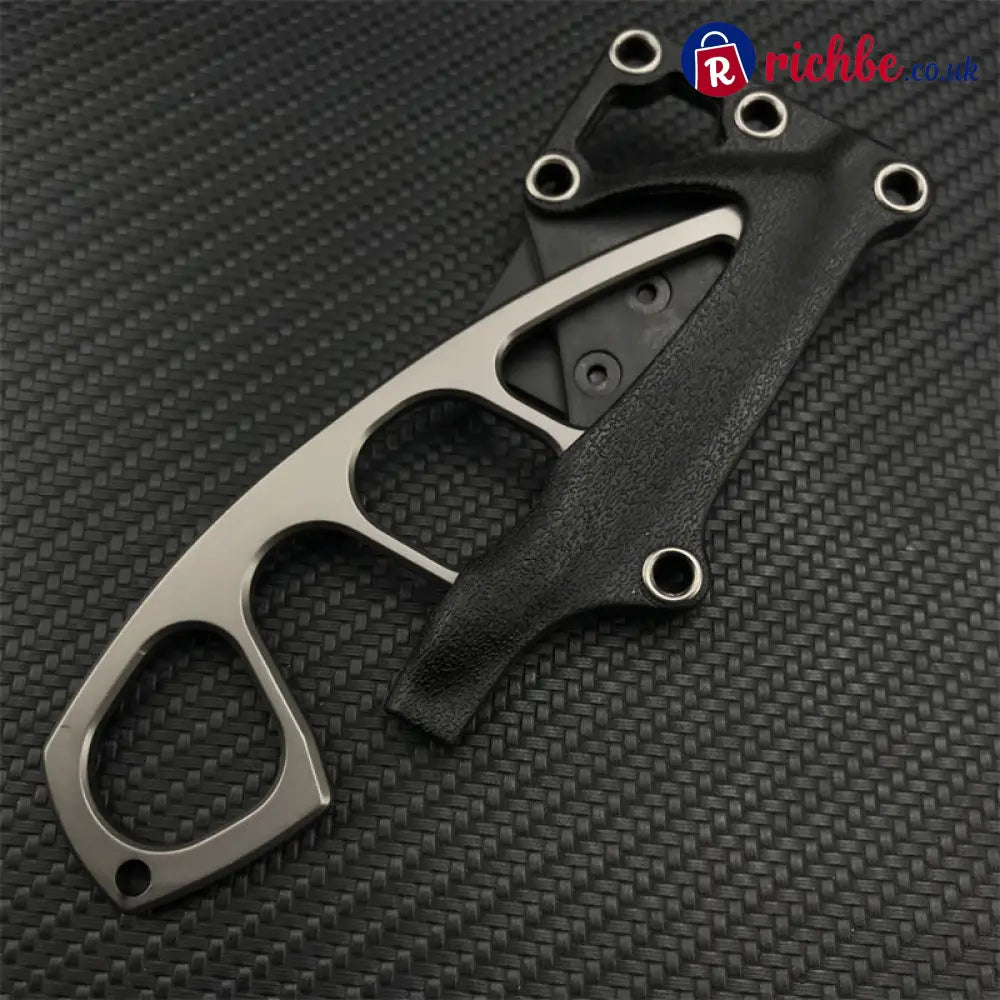 Dailyard Tactical EDC Knife with Multi-Carry Sheath & Belt Clip