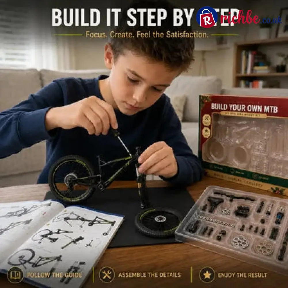 🚲DIY Mountain Bike Model Kit – Build Display & Collect