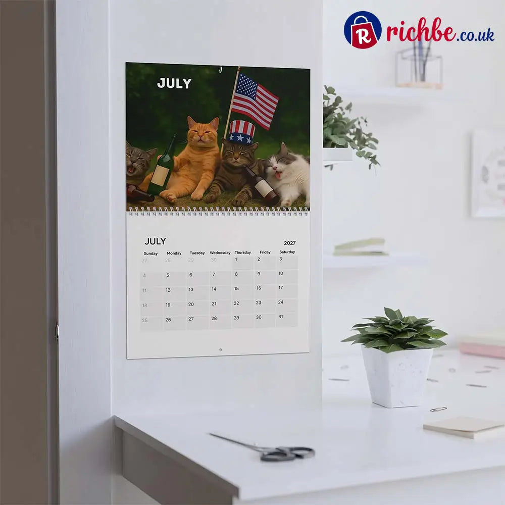 🍺🐱Drunk Cats 2027 Calendar