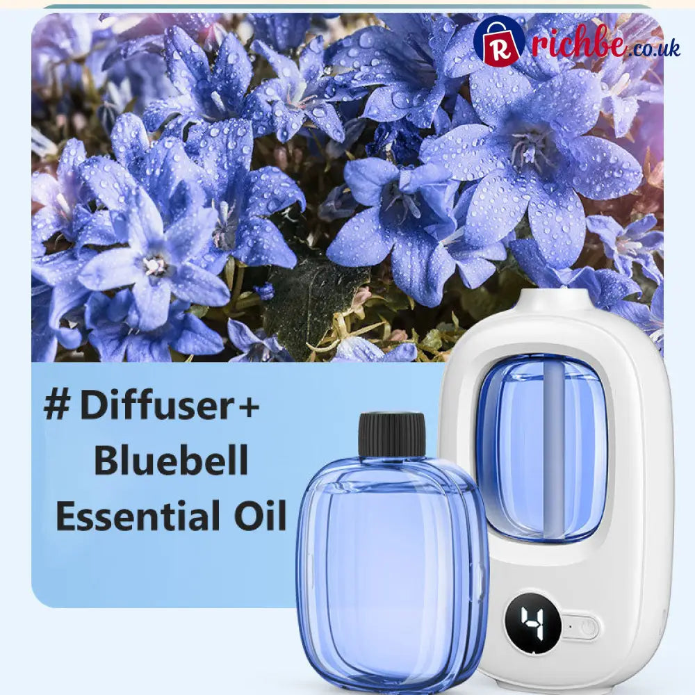 🎁Gift Idea Hot Sale 49% OFF🌸Automatic Fragrance Spray for Home - Diffuser +Bluebell Essential Oil - Bestseller