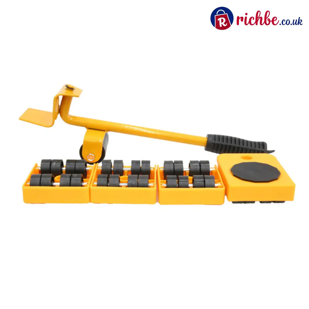 Heavy-Duty Furniture Lift Mover Tool Set 🗄️ - Yellow - Tools & Gadgets