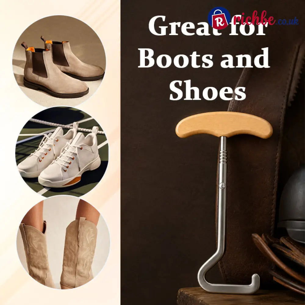 👞 Horse-Shaped Shoe Horn Hook for Easy Wear
