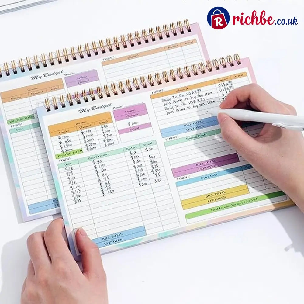 Household Expense Book – Daily & Weekly Budget Planner - Buy 3(Great value)
