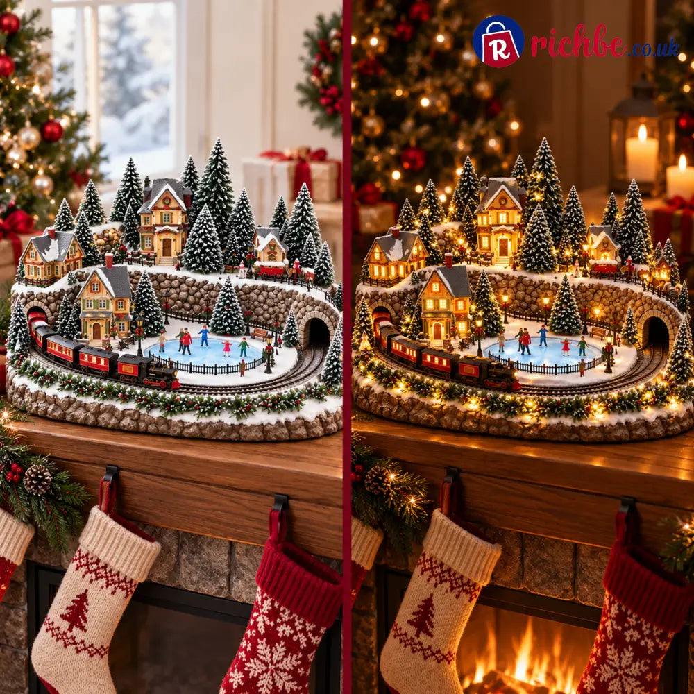 🔥 LAST DAY 49% OFF 🔥 Lighted & Animated Christmas Village Collection ✨