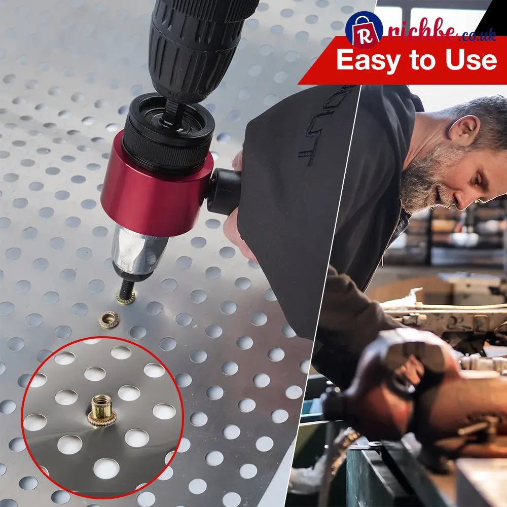 M3-M8 Electric Rivet Gun Adapter Kit