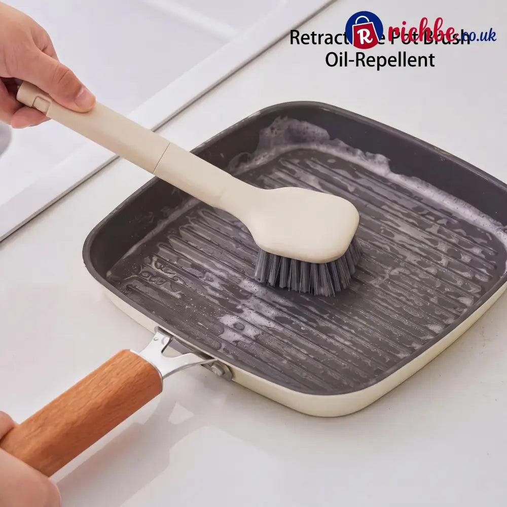 Multifunction Kitchen Cleaning Brush Set with Storage Holder