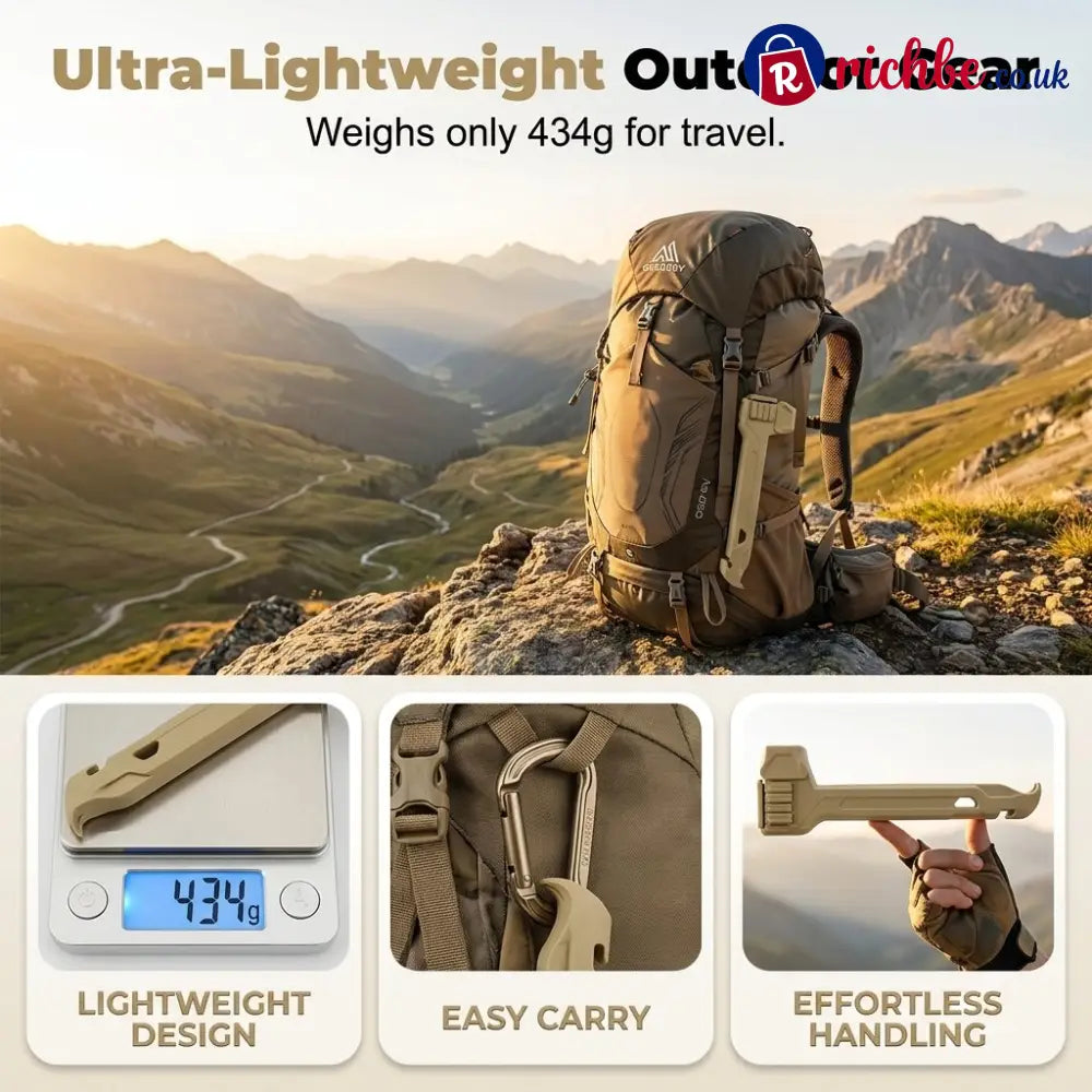 🔨🏕️Multifunctional Camping Hammer & Tent Stake Puller✨