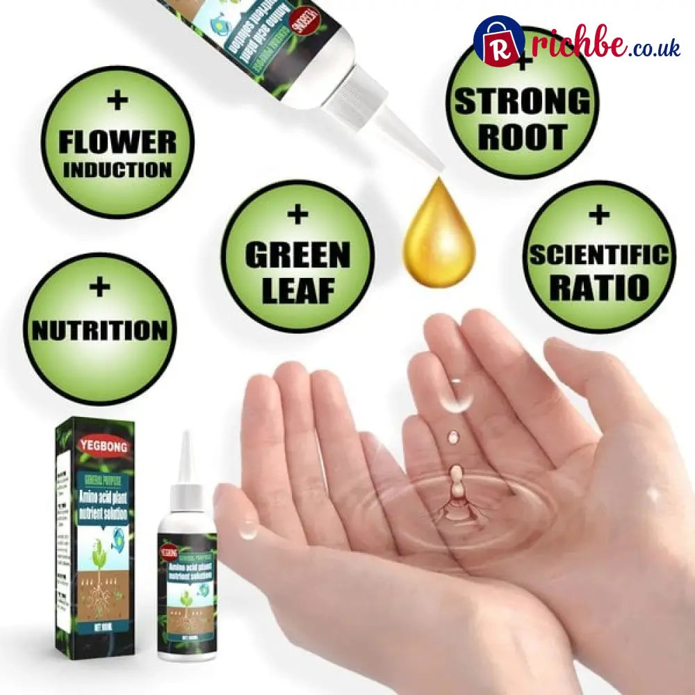 🌿 Plant Food Supplement for Greener Leaves Blooms & Garden Care - Tools & Gadgets