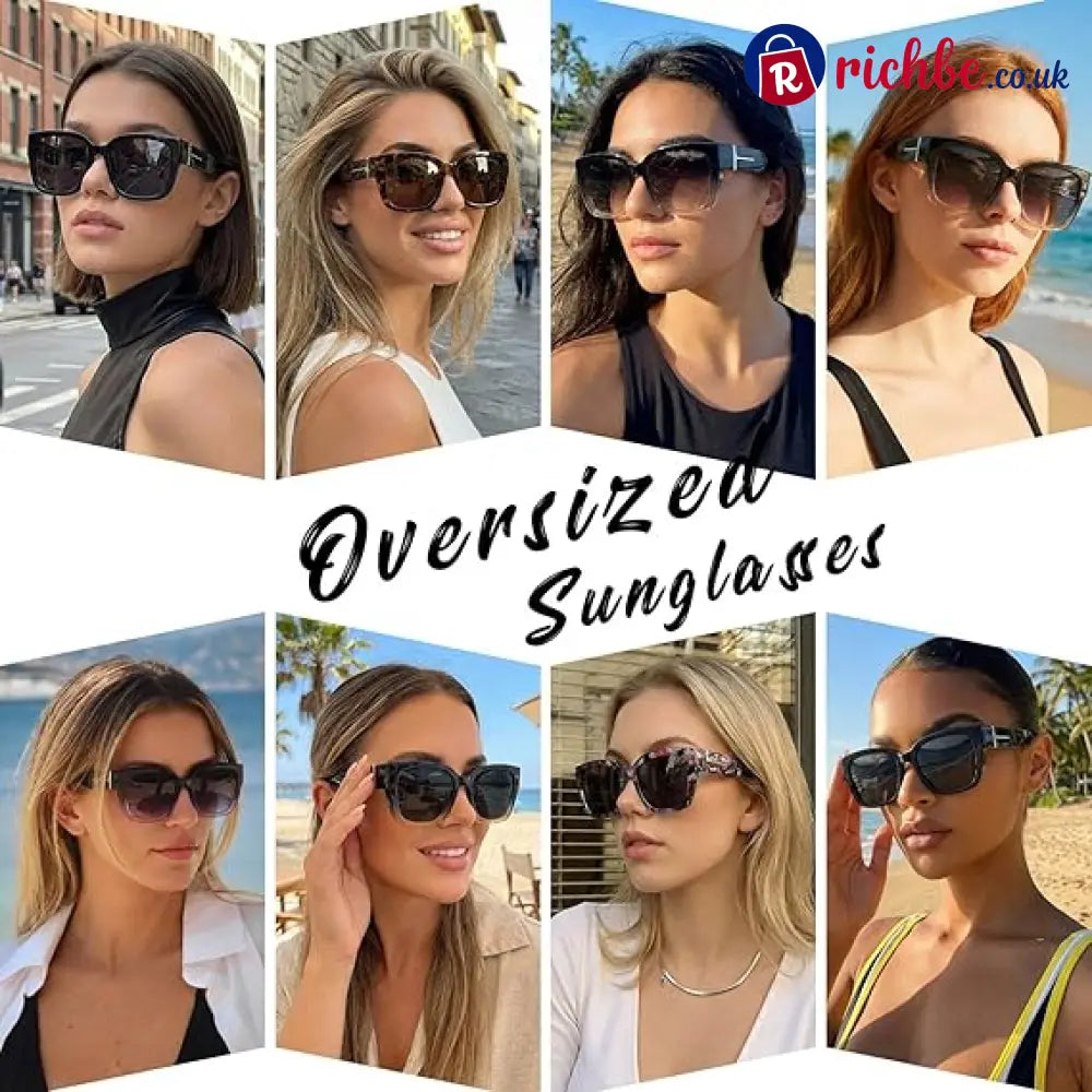 ๐ถ๏ธ Polarized Fit Over Sunglasses for Women โ UV400 Protection Floral Frame Wear Over Prescription Glasses