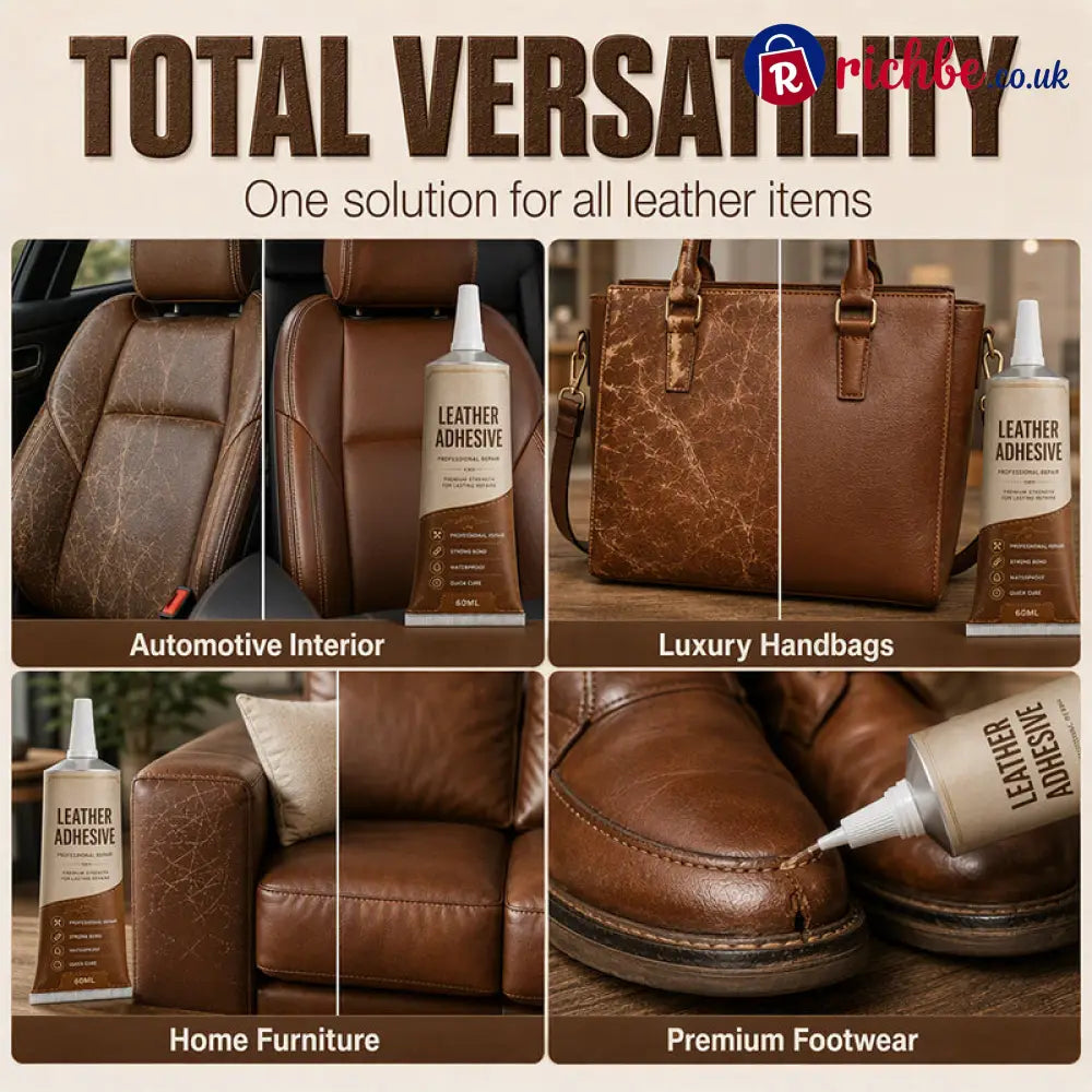 Quick Drying Waterproof Leather Adhesive - Repair & Sealant