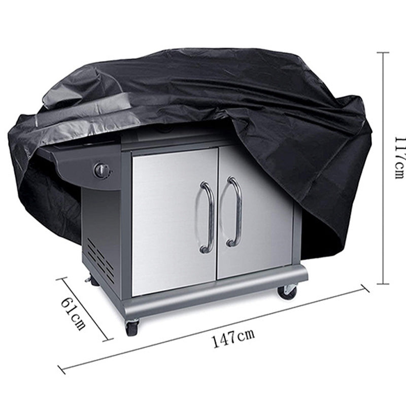🍖 Heavy-Duty Waterproof BBQ Grill Cover – UV-Resistant, Weatherproof & Perfect for Protecting Your Grill Year-Round 🛡️
