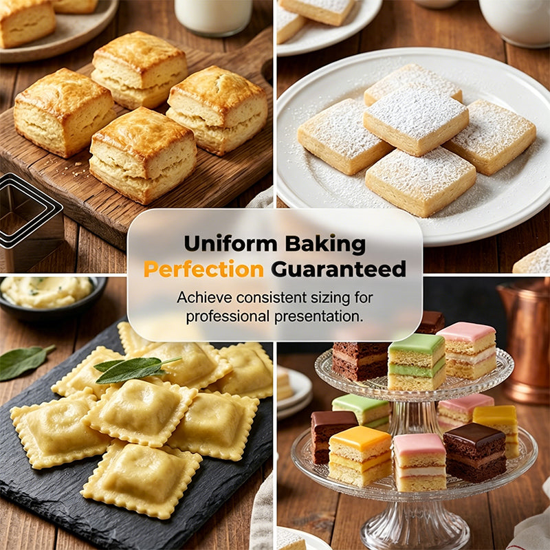 Professional 5-Piece Pastry Cutter Set 🍰