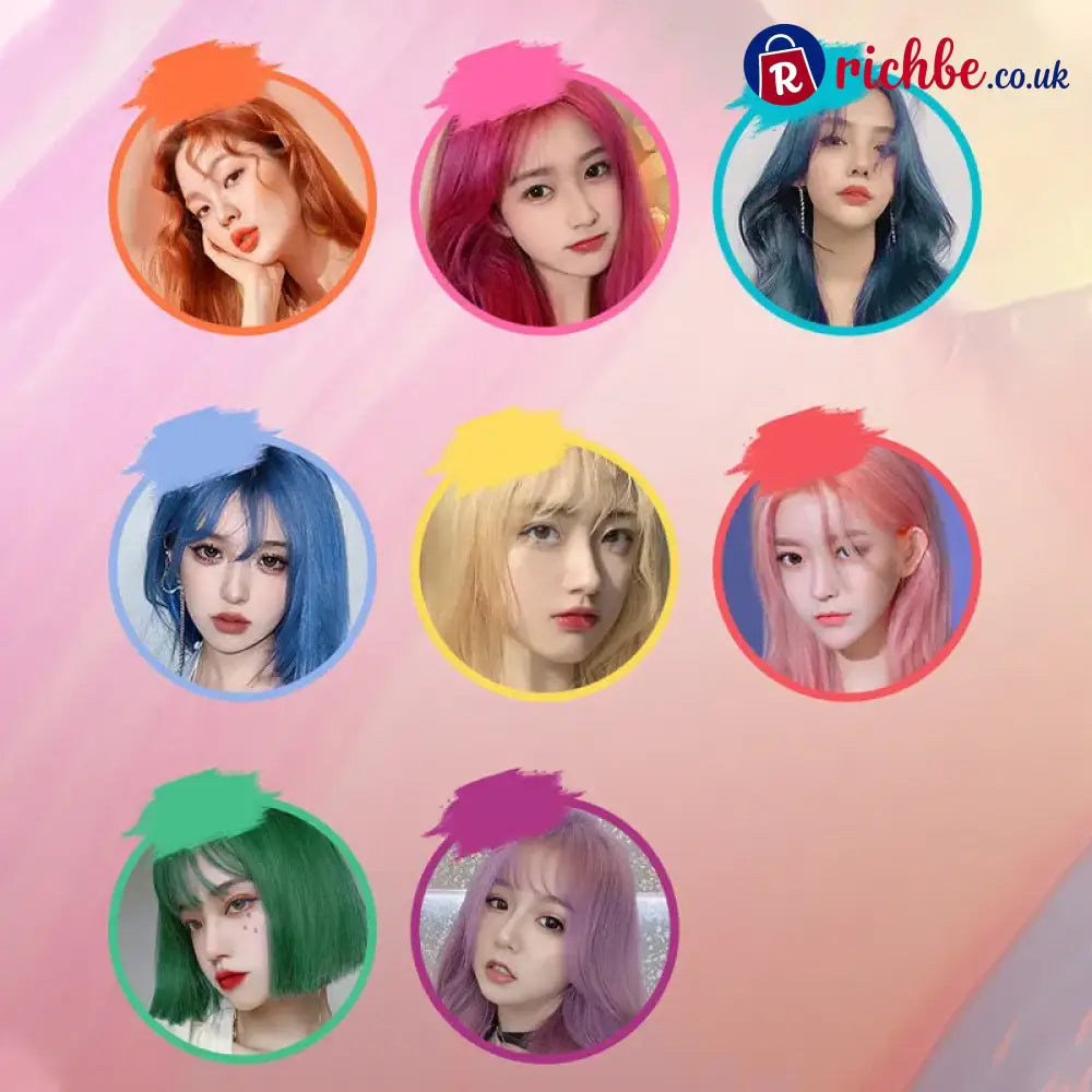 ⏳Time-limited Special⌛Disposable Hair Color Powders with 8 Colors
