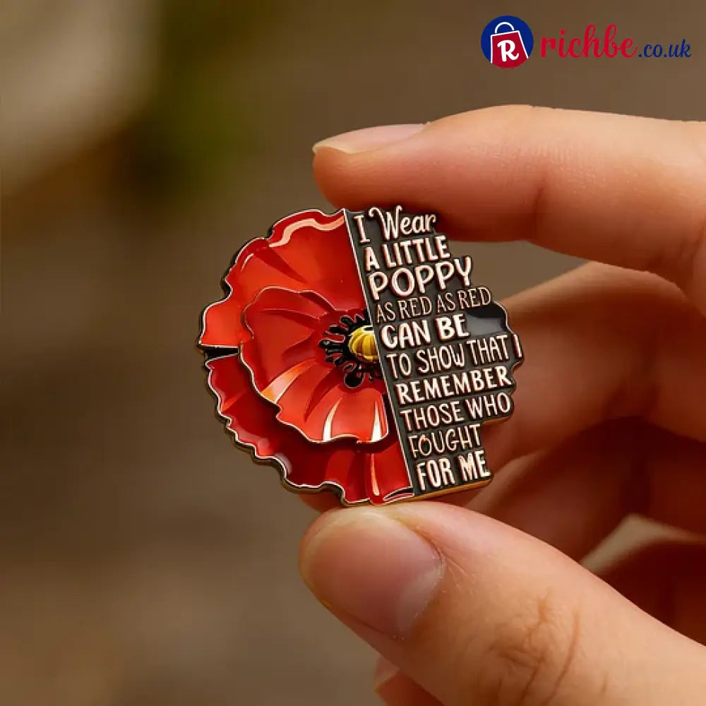 Unisex Red Friday Exquisite Brooch