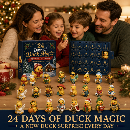 🐥 24 Days of Duck Magic™ Advent Calendar – 24 Collectible Christmas Duck Surprises