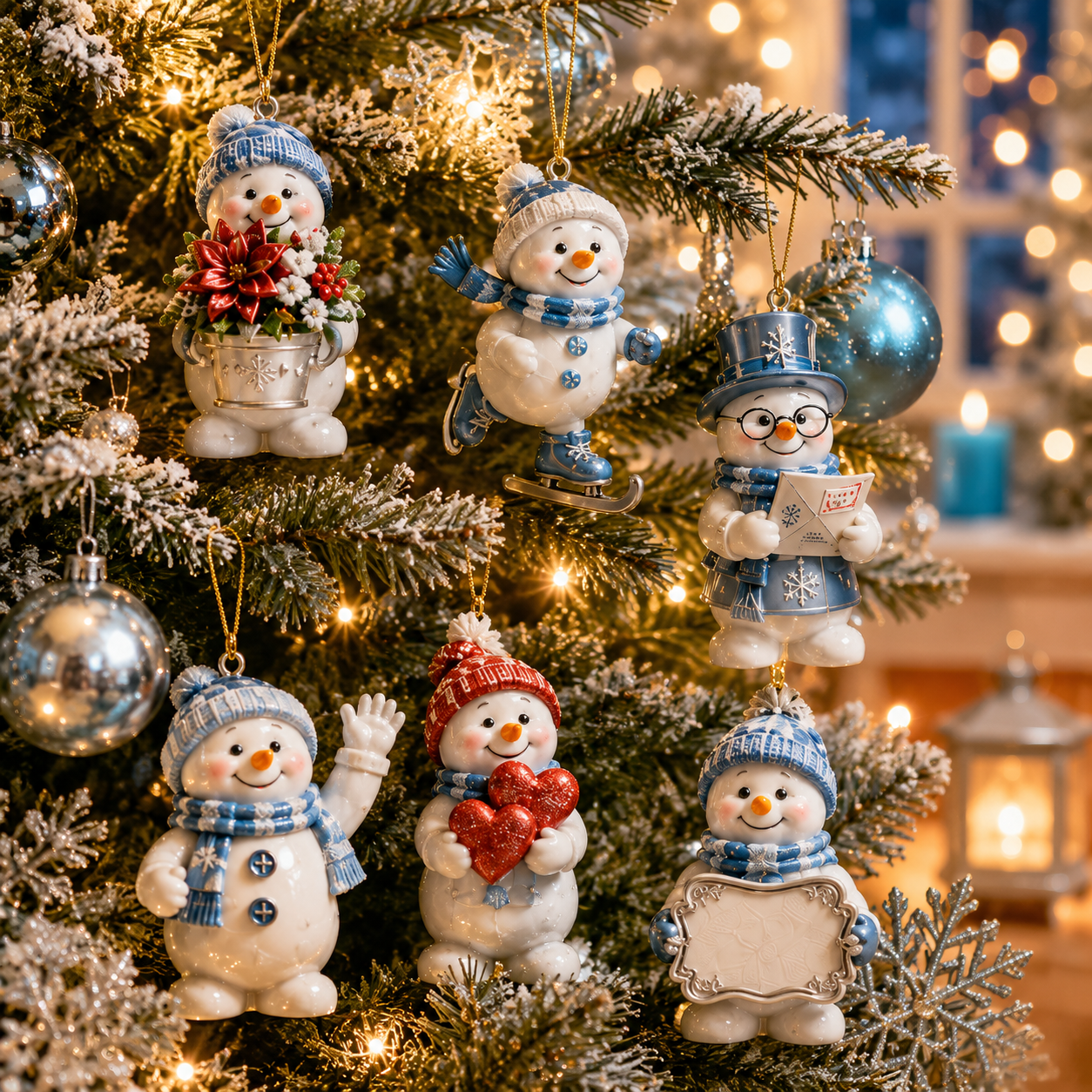 ✨24-Day Christmas Countdown Advent Calendar – Snowman Christmas Series☃️