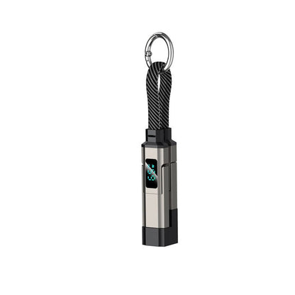 🔥Limited Time SALE 40% OFF🔥4-in-1 Digital Display Keychain Charging Cable