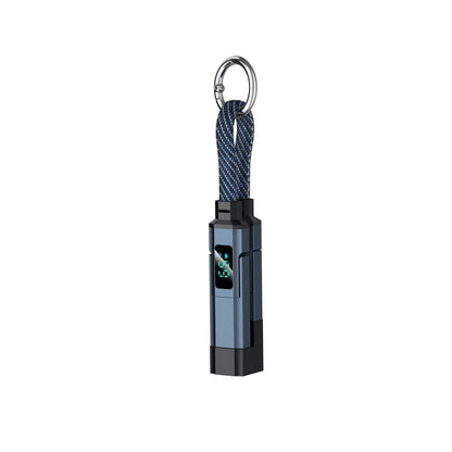 🔥Limited Time SALE 40% OFF🔥4-in-1 Digital Display Keychain Charging Cable