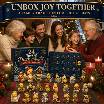 🐥 24 Days of Duck Magic™ Advent Calendar – 24 Collectible Christmas Duck Surprises