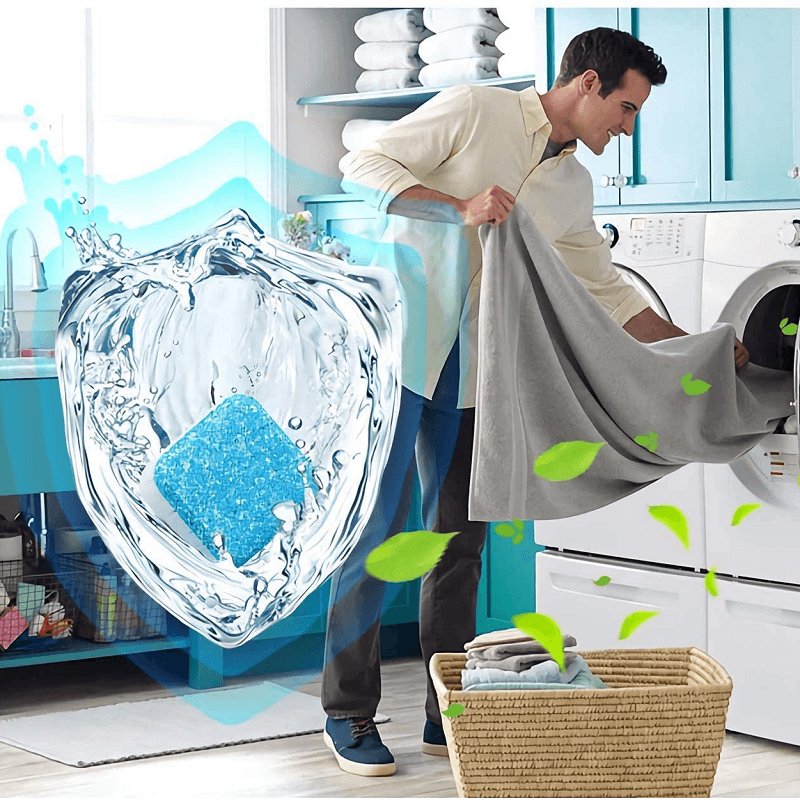 💐49% OFF! 🔥50K+ sold！Washing Machine Cleaner – Fast action, no rinse, for all machine types 🌀⏱️【Exceptional Price】