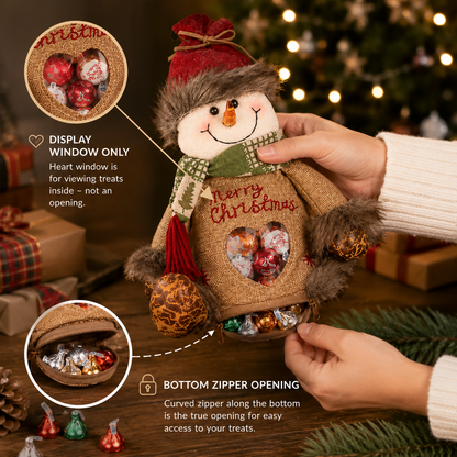 🎉🎅Christmas Gift Bags Zipper Design🎁