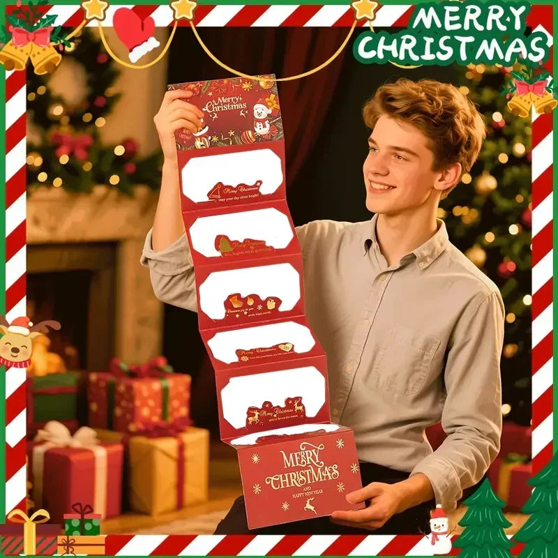 🎄Fold-Out Christmas Money Gift Card – Make Cash Feel Like a Real Present