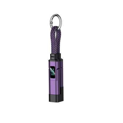 🔥Limited Time SALE 40% OFF🔥4-in-1 Digital Display Keychain Charging Cable