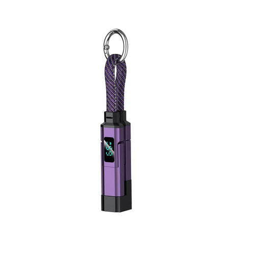 🔥Limited Time SALE 40% OFF🔥4-in-1 Digital Display Keychain Charging Cable