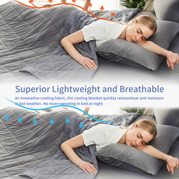 ❄️Cooling Throw Blanket for Hot Sleeper💤
