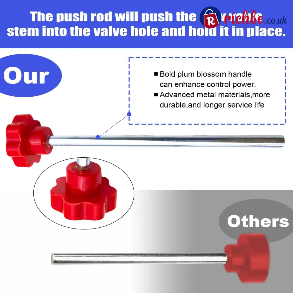 14-Piece Set Quick Change Tire Valve Tool Kit - 14-Piece Set