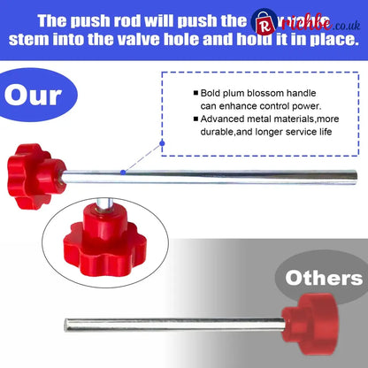 14-Piece Set Quick Change Tire Valve Tool Kit - 14-Piece Set