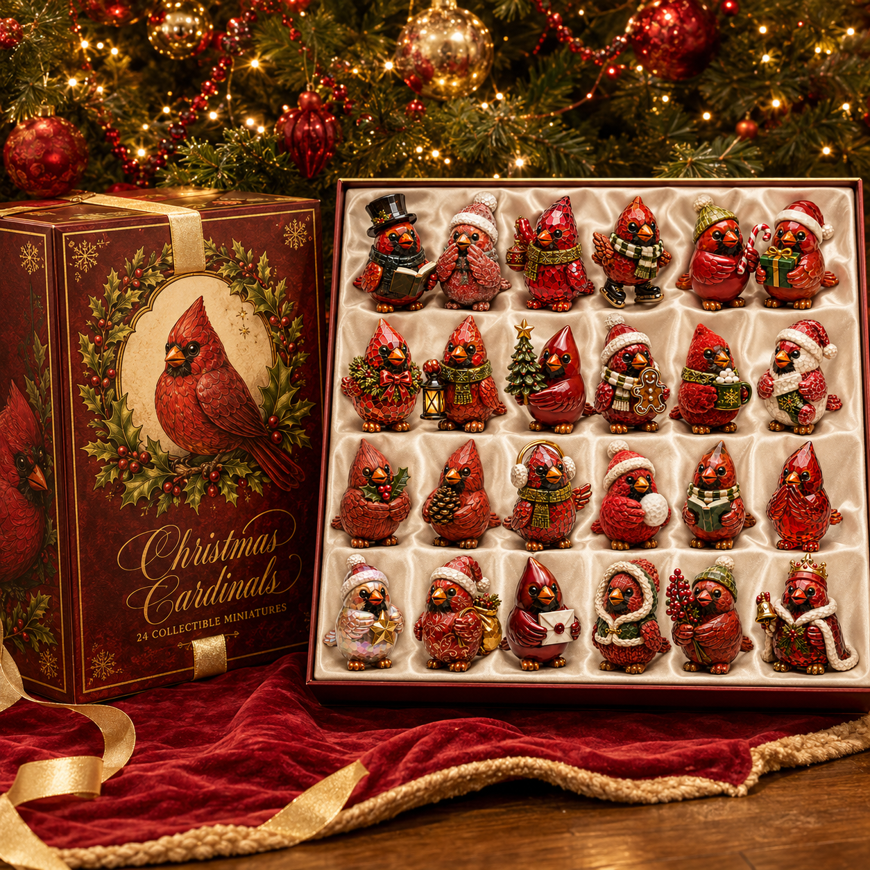❤️🐦 24 Days. 24 Cardinals. One Beautiful Christmas. 🎄