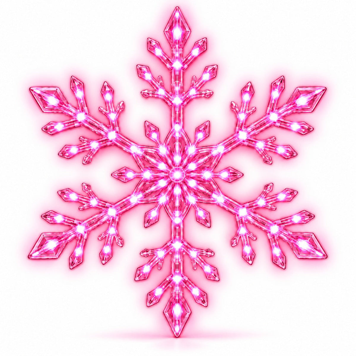 ❄️ 12-Piece LED Snowflake Wall Light Set – Remote-Controlled Christmas Winter Decor