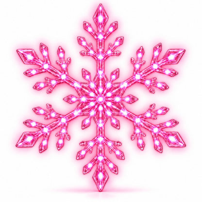 ❄️ 12-Piece LED Snowflake Wall Light Set – Remote-Controlled Christmas Winter Decor