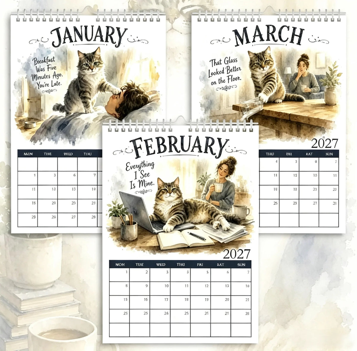 A Cats Life 2027 Calendar🐱
