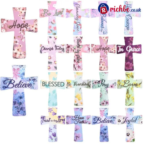 📖16 Pcs Magnetic Cross Bookmarks Gifts for Bible Study Readers Teachers Students🌸✝️ - ✝️1 Set (16pcs)