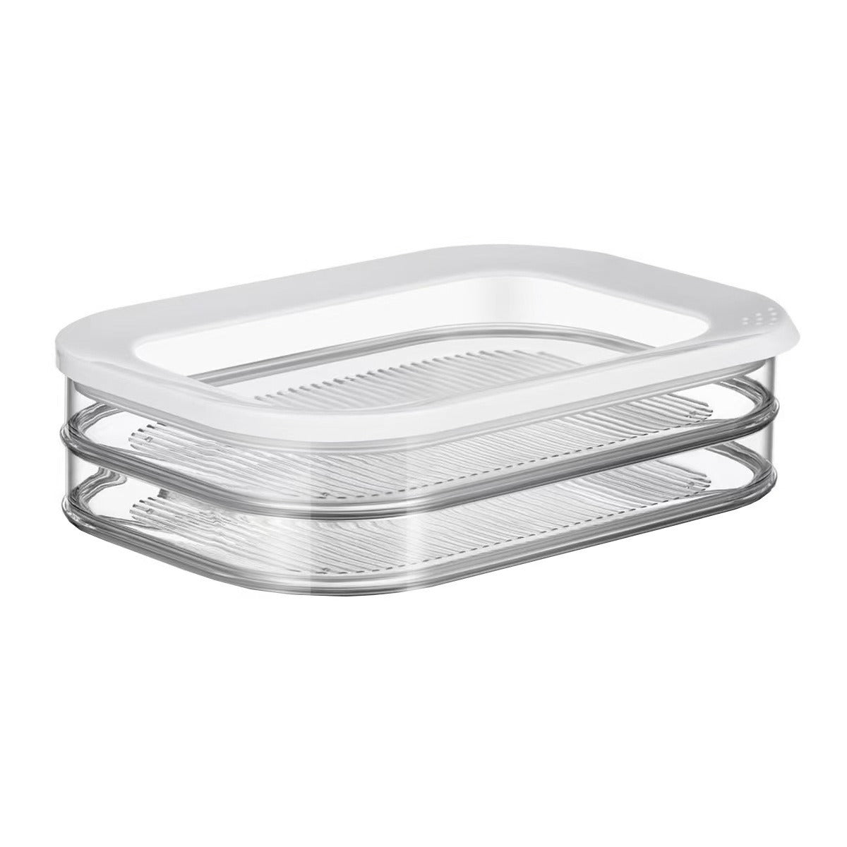 Food Storage Containers with Lid Clear Fridge Crisper